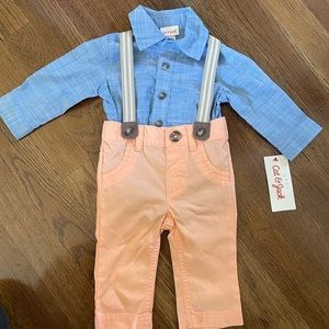 Baby boy top and bottom set